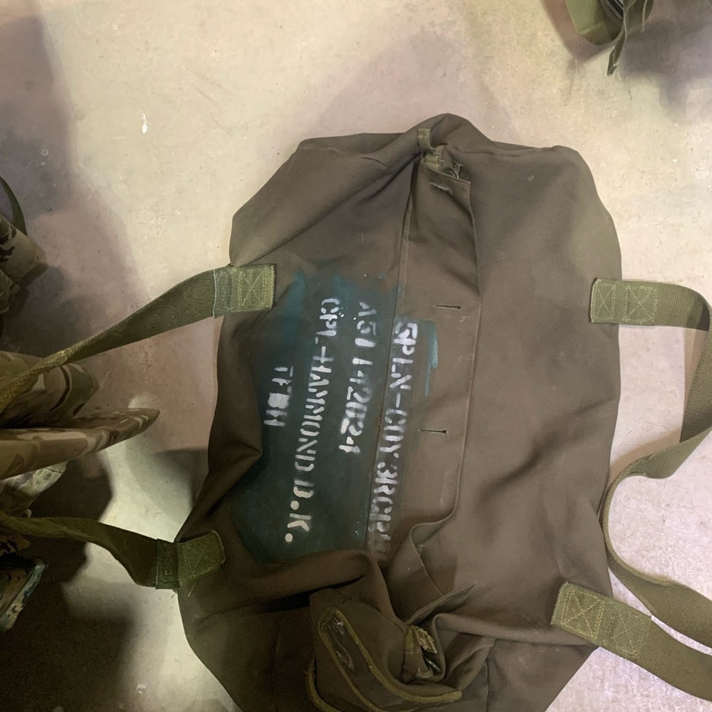 Military Issued Duffle Bag